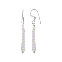 Orecchini in argento con Opale di Welo