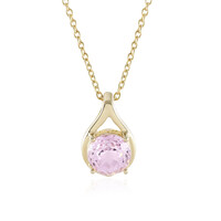 Collana in argento con Kunzite