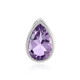 Ciondolo in argento con Ametista Rose de France