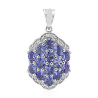 Ciondolo in argento con Tanzanite