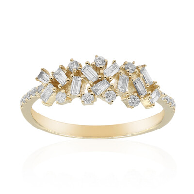 Anello in oro con Diamante SI2 (H) (CIRARI)