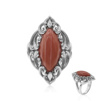 Anello in argento con Opale Rosa Australiano (Art of Nature)