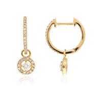Orecchini in oro con Diamante I1 (H) (de Melo)