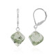 Orecchini in argento con Ametista Verde