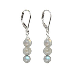 Orecchini in argento con Labradorite