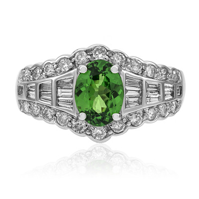 Anello in oro con Tsavorite AAA (CIRARI)