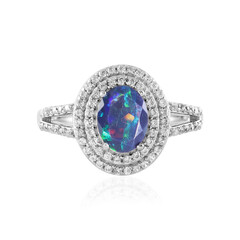 Anello in argento con Opale Mezezo