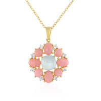 Collana in argento con Acquamarina
