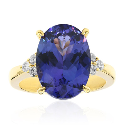 Anello in oro con Tanzanite AAA (CIRARI)