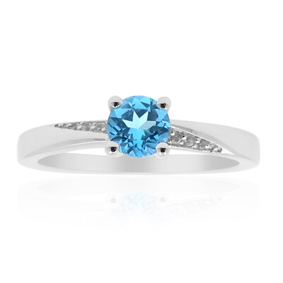 Anello in argento con Topazio Marambaia