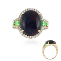Anello in oro con Opale Mezezo (Adela Gold)