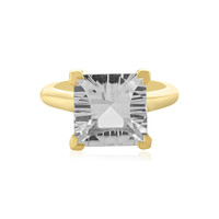 Anello in argento con Quarzo Bianco