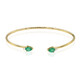 Bracciale in oro con Smeraldo Zambia AAA (CIRARI)