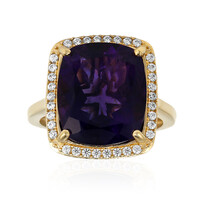 Anello in argento con Ametista del Marocco