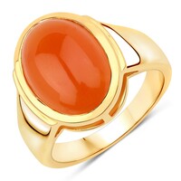 Anello in argento con Corniola