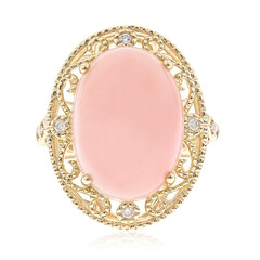 Anello in oro con Opale Rosa (CIRARI)