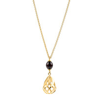 Collana in argento con Ambra Baltica