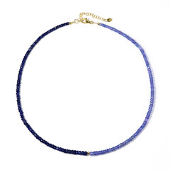Collana in argento con Zaffiro Blu