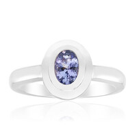 Anello in argento con Tanzanite (Pallanova)