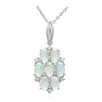 Collana in argento con Tormalina Paraíba