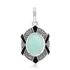Ciondolo in argento con Amazzonite