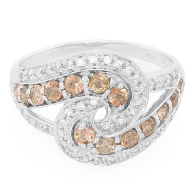 Anello in argento con Andalusite