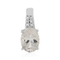 Ciondolo in argento con Danburite