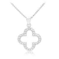 Collana in argento con Zircone