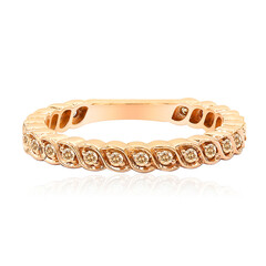 Anello in oro con Diamante Rose de France SI