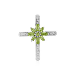 Ciondolo in argento con Peridoto