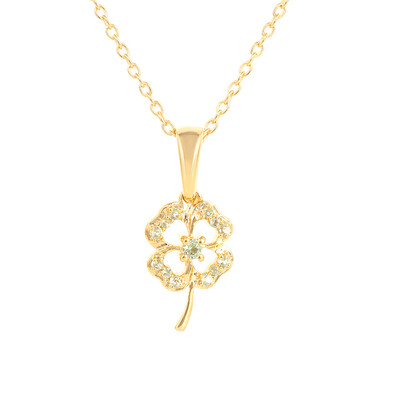 Collana in argento con Peridoto