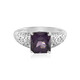 Anello in oro con Spinello Lavanda Luc Yen (AMAYANI)