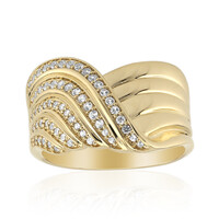 Anello in oro con Zaffiro Bianco (Adela Gold)