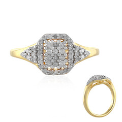 Anello in argento con Diamante I2 (I)