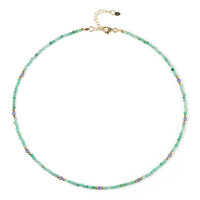 Collana in argento con Tanzanite