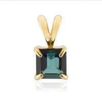 Ciondolo in argento con Indicolite (Adela Silber)
