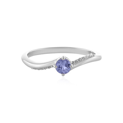 Anello in argento con Tanzanite