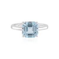 Anello in argento con Topazio Blu Cielo