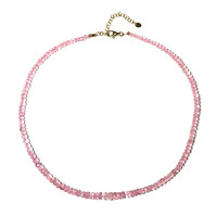 Collana in argento con Morganite del Madagascar