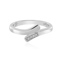 Anello in argento con Diamante I3 (I)
