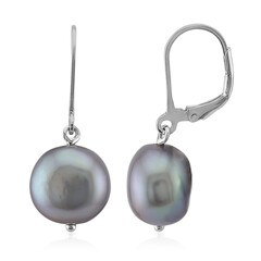 Orecchini in argento con Perla di Acqua Dolce (TPC)