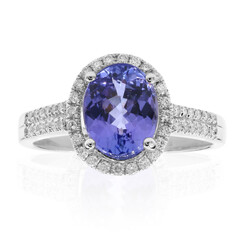 Anello in oro con Tanzanite AAA (CIRARI)