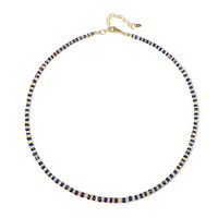 Collana in argento con Zaffiro Blu