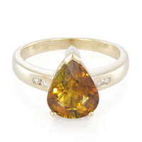 Anello in oro con Tormalina Cuprian