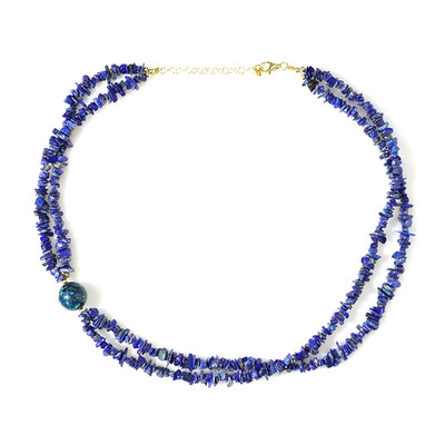 Collana in argento con Crisocolla
