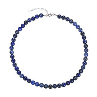 Collana in argento con Sodalite
