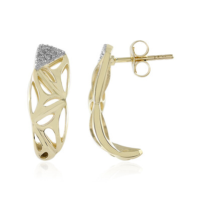 Orecchini in oro con Diamante I2 (I) (Ornaments by de Melo)