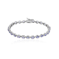 Bracciale in argento con Tanzanite