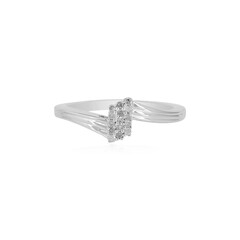 Anello in argento con Diamante I2 (I)