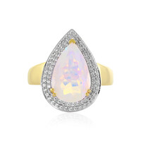 Anello in argento con Opale di Welo